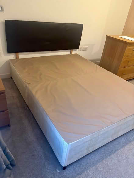 Photo of free King size divan bed with headboard (South Woodford) #2