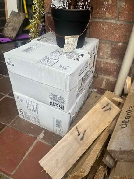Photo of free White gloss tiles 4sqm (Stalybridge SK15) #3