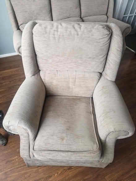 Photo of free Cream Sofa & Two Armchairs (East Boldon NE36) #3