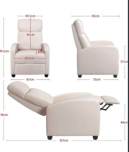 Photo of free recliner electric chair (Merseyside WA11) #3