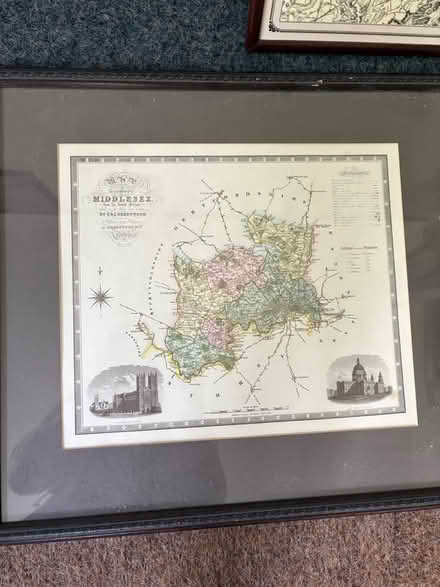 Photo of free Three prints of Middlesex County (Acton W3) #2