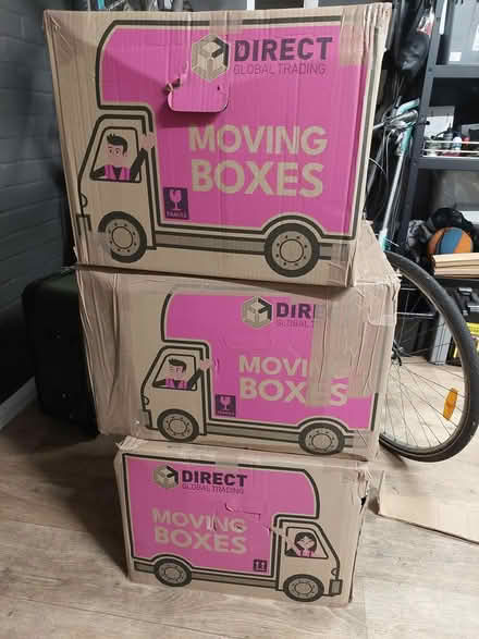 Photo of free Moving boxes x 6 (TN13) #2