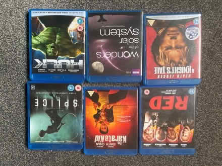 Photo of free 6Blu-ray SVDs (Black Park LL14) #1