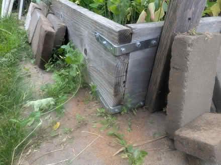 Photo of free 3 Wood Raised garden bed frames (Pawtucketville / Lowell) #4