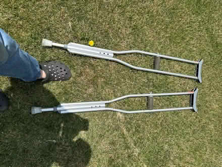 Photo of free Crutches (Bellerose) #1
