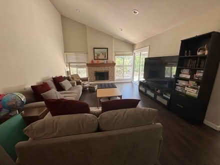 Photo of free tv table with matching bookshelf (Agoura (off Liberty Canyon)) #1