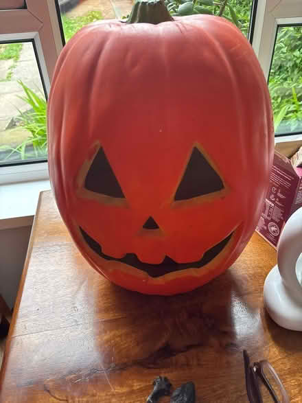 Photo of free Large plastic pumpkin (Kings norton B38) #1