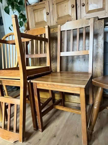 Photo of free Six mixed dining chairs (Pilton, EH5) #3