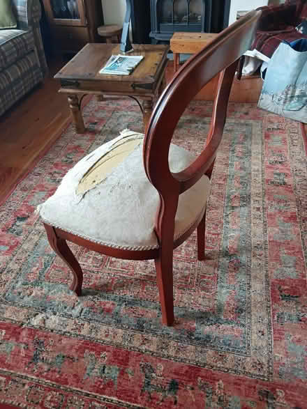 Photo of free Wooden Upholstered Chair (Newhaven EH6) #2