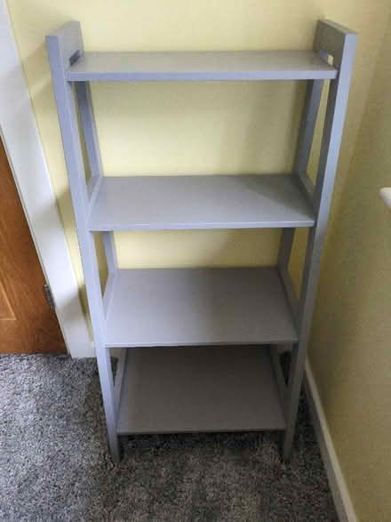 Photo of free Grey Small Shelf Unit (Mow Cop ST7) #1