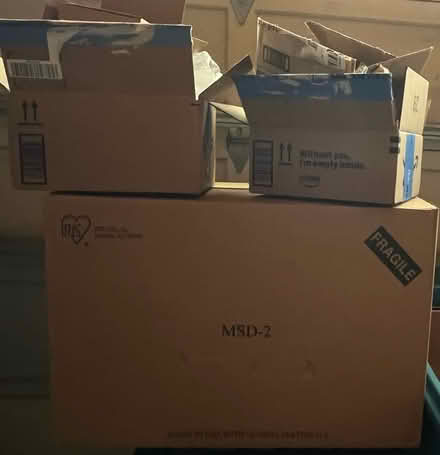 Photo of free Assorted Cardboard Boxes (Redwood City) #1