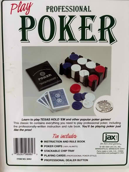 Photo of free Poker set (Croton-on-Hudson) #2