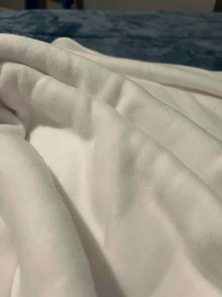 Photo of free Soft white fabric (Winter Hill) #2