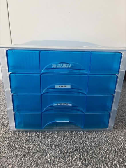 Photo of free 4 storage drawers (Hazel Grove SK7) #1