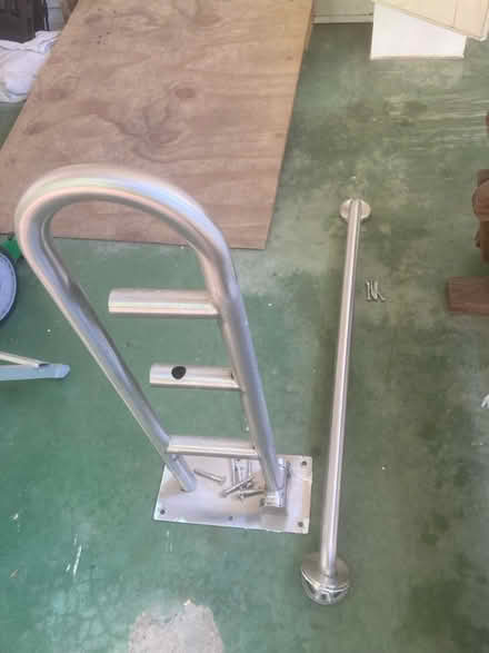 Photo of free Bathroom accessibility hand rails (Laurel, MD) #1