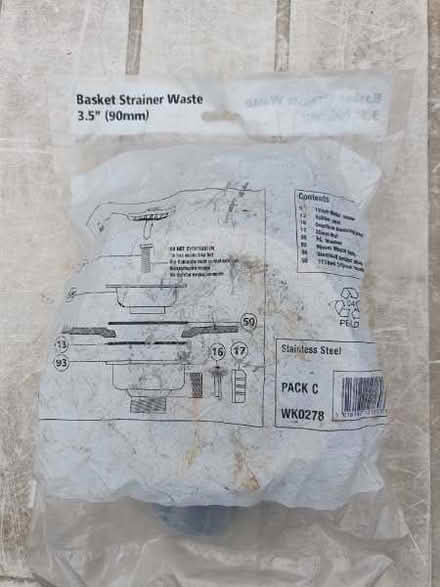 Photo of free Kitchen sink basket strainer waste (GU2 Stoughton) #1