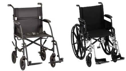 Photo of foldable Wheelchair (Bloomingdale) #1