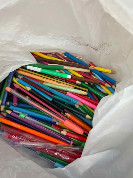 Photo of free Mixed bag color pencils (UB7, West Drayton, Hillingdon) #1