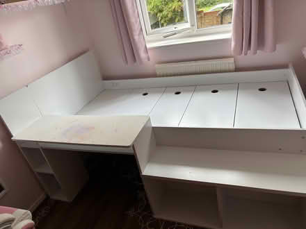 Photo of free Single bed with desk and storage (Lower Earley RG6) #2
