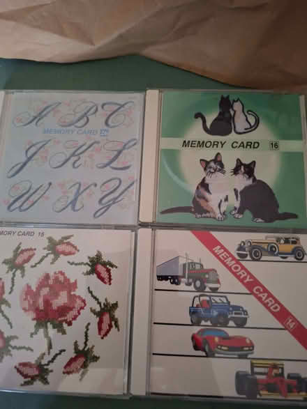 Photo of free Janome embroidery cards (Port Talbot SA12) #3