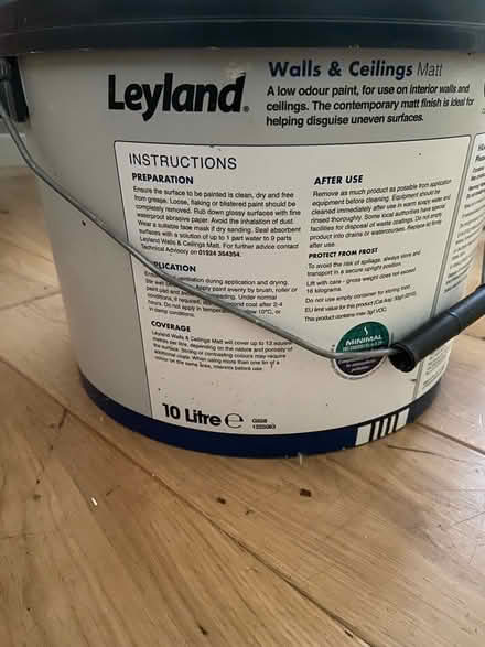 Photo of free 10L magnolia paint (Bear Flat BA2) #3