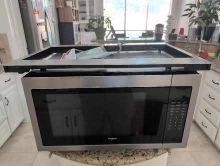 Photo of free Whirlpool Over-the-Range Microwave (Plano) #1