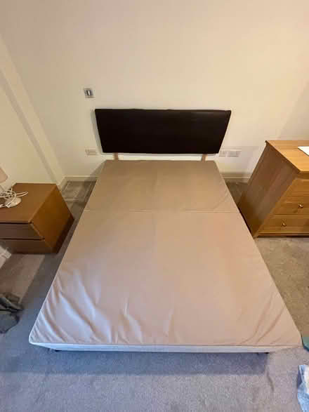 Photo of free King size divan bed with headboard (South Woodford E18) #3