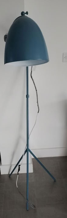 Photo of free Blue floor lamp (PE28) #1