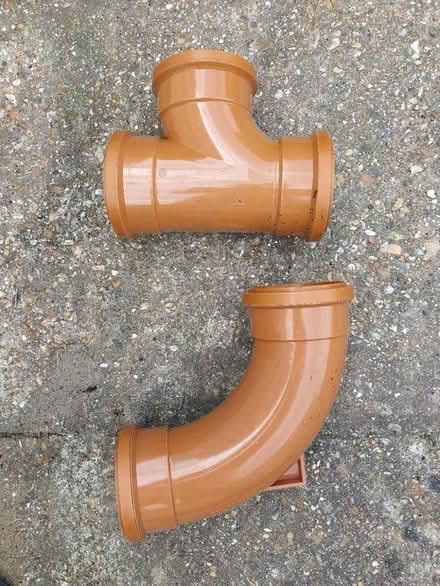 Photo of free Underground soil pipe fittings (GU2 Stoughton) #1