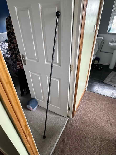 Photo of free Black metal curtain pole (Cosby LE9) #4