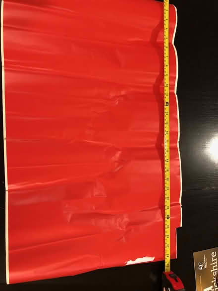 Photo of free Short length of red Fablon (CV22 - near centre of Rugby) #1
