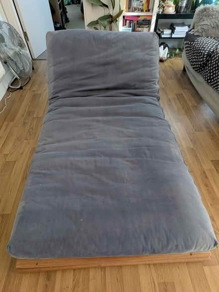 Photo of free Stone Blue Cotton Futon (N15 Seven Sisters) #2