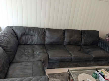 Photo of Grey sofa (Patcham BN1) #1