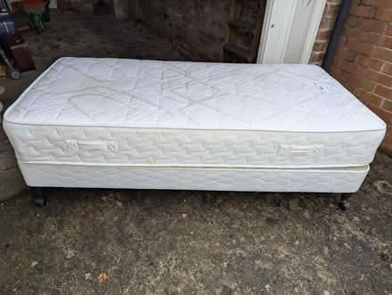 Photo of free Sealy single bed base and Relyon single mattress (Bents Green S11) #2