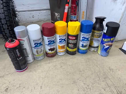 Photo of free Spray paints (Walnut Creek) #1