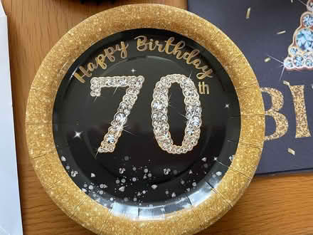 Photo of free 70th birthday party table decs (M27 Swinton) #4