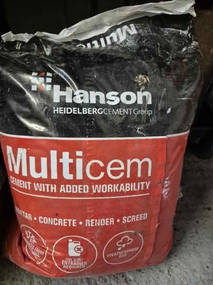 Photo of free Bag of Cement and Sharp Sand (Peachcroft OX14) #2
