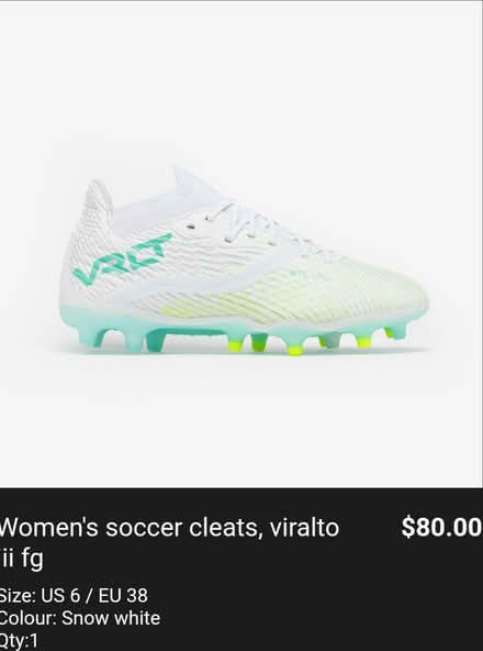 Photo of free Soccer cleats (Old Ottawa south) #2