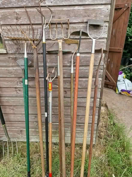 Photo of free Garden tools: hoes, rakes etc (IP19) #1