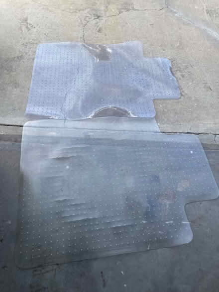Photo of free 2 Chair Mats for Carpet (Almaden Area) #2