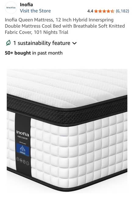 Photo of free Queen mattress (Hyde Park) #1