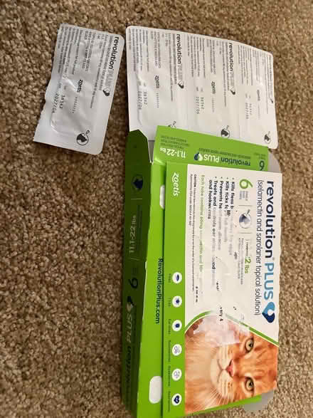 Photo of free Flea & Tick Treatment- Cats (Riva) #1