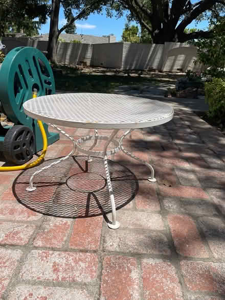 Photo of free Short out door table (Prospect and Titus Saratoga) #1