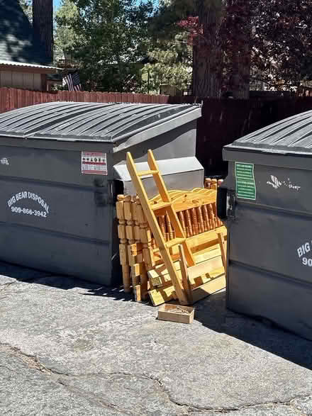 Photo of free Real wood bunkbeds (760 Blue Jay Rd., Boulder Bay) #1