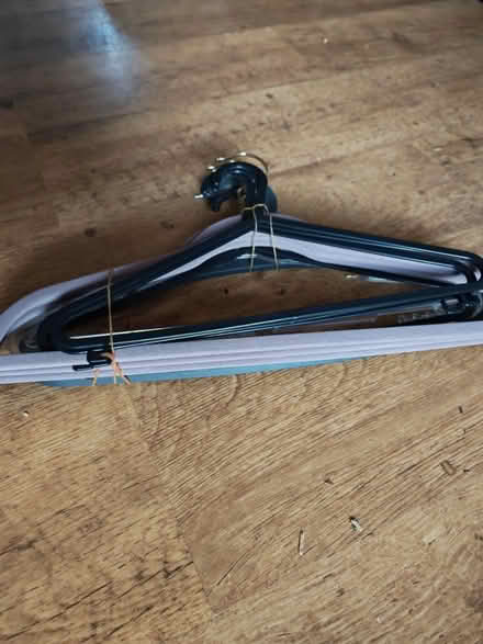 Photo of free Bundles of coat hangers (Great Sutton CH66) #4