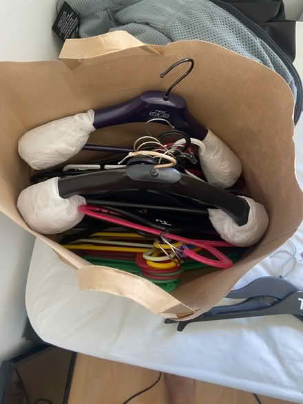 Photo of free Two bags of hangers (Cheswick Green B90) #1