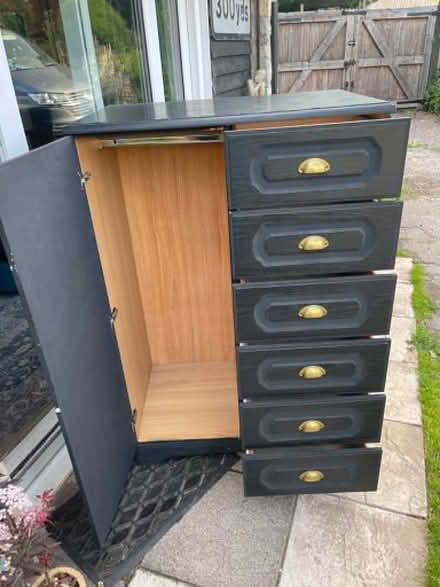 Photo of free Tallboy wardrobe (Woolverton BA2) #2