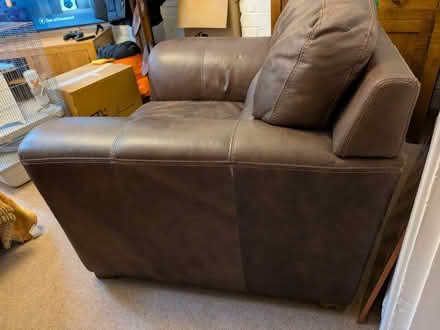 Photo of free Leather chair (West Bridgford) #4