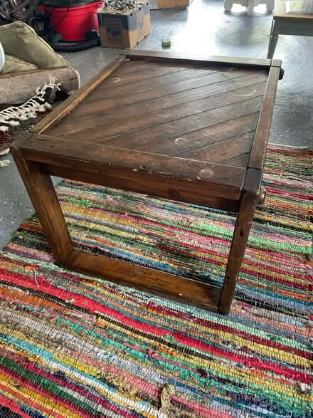 Photo of free Hard Wood Farmhouse Coffee Table (El Cerrito hills) #1