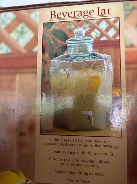 Photo of free Glass beverage dispenser (Agoura (off Liberty Canyon)) #1